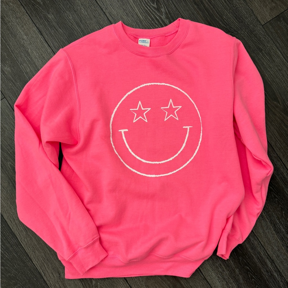 Sassy Cupcake Barbie Pink Oversized Preppy Seeatshirt
